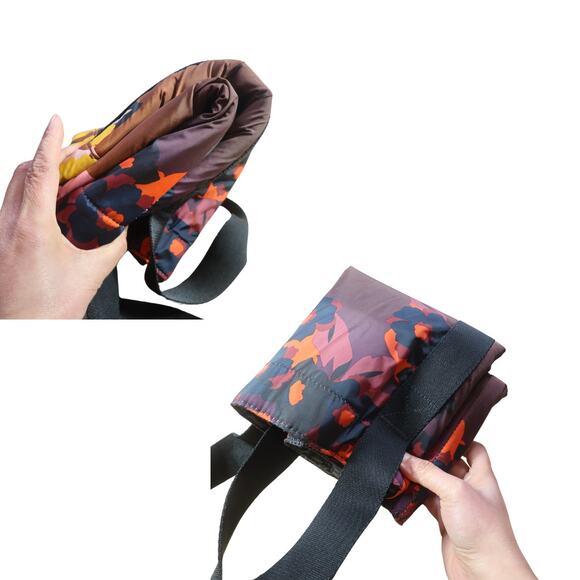 Adidas Nylon Tote Bag Originals HER Studio London Shopper Gorpcore Dark Floral - Picture 10 of 12